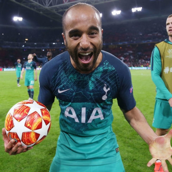 Nike Tottenham Hotspur Lucas Moura #27 2018/2019 third jersey champions League - Picture 2 of 16